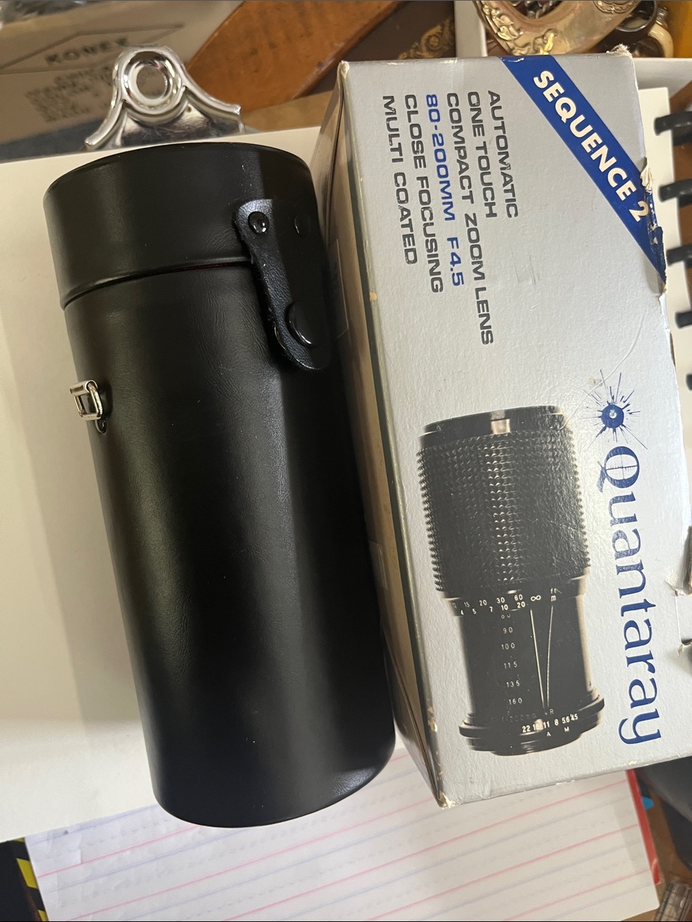 Sequence 2 80-200mm Camera Lens - Black